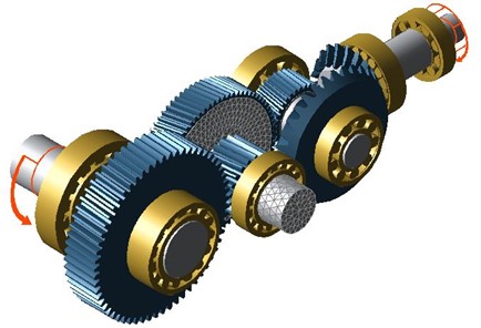 Figure 5: bevel-cylindrical gear unit